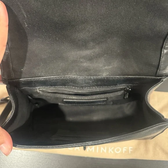 Rebecca Minkoff Chevron Quilted Large Love Crossbody Bag - Picture 3 of 4